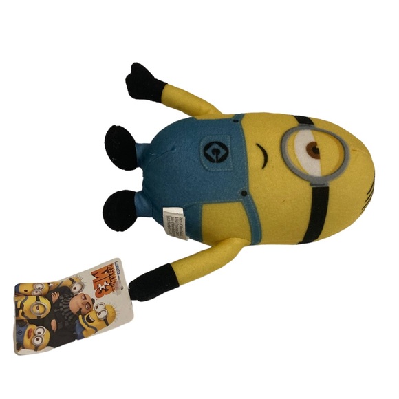 Despicable Me 3 The Minion Stuart One Eye Sad Face Plush 8" - Picture 6 of 14